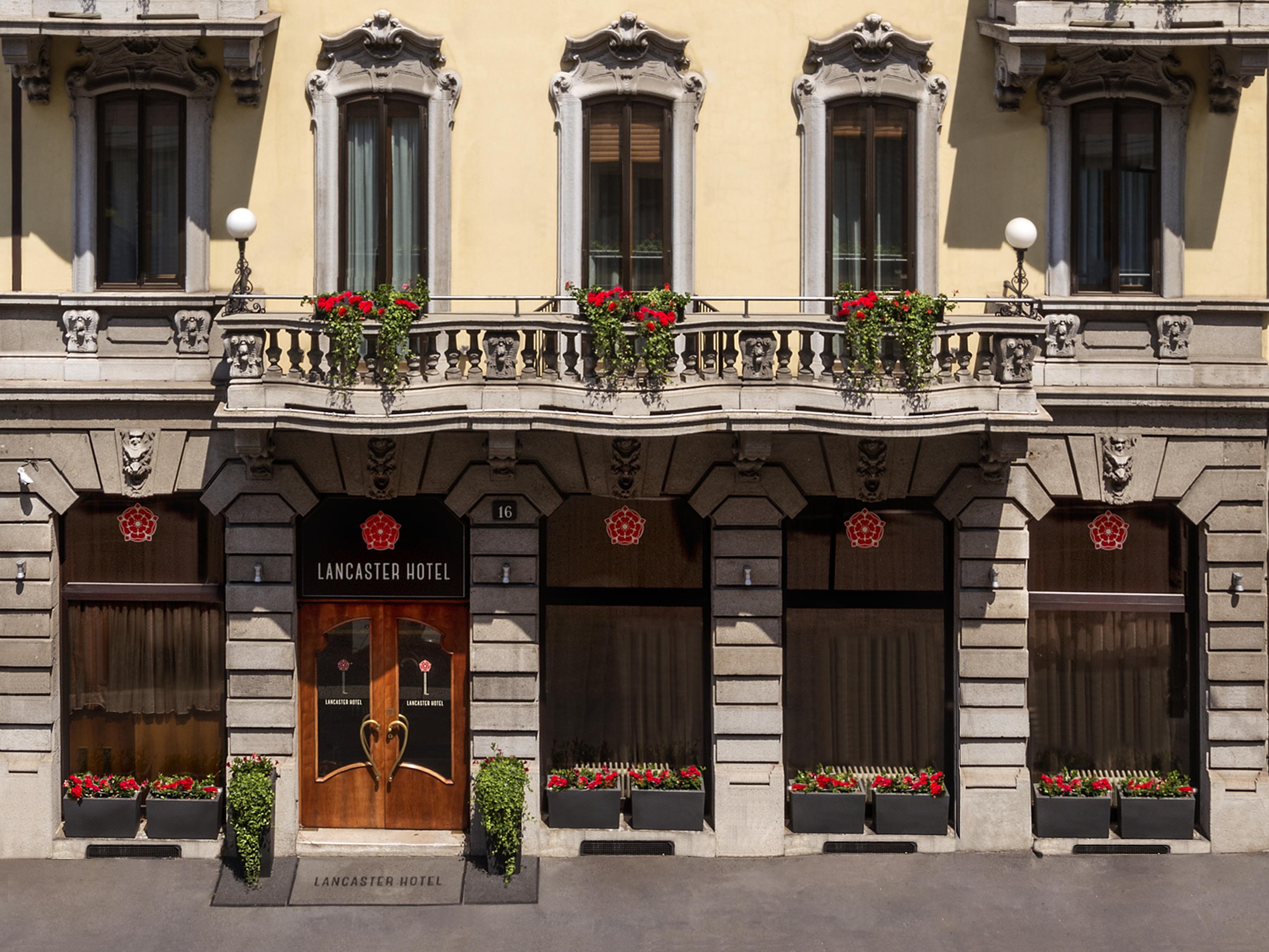 Lancaster Hotel Milánó Kültér fotó